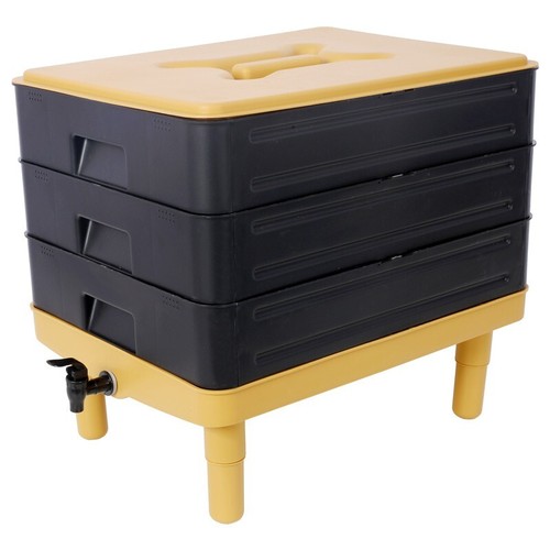 Tray garden worm compost - 3-tray,