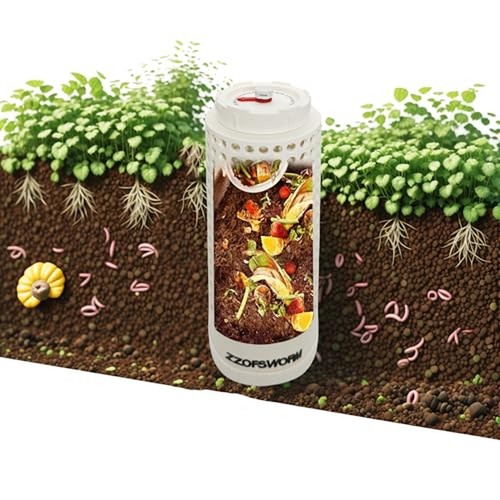 Ground worm compost bin one - in-ground,