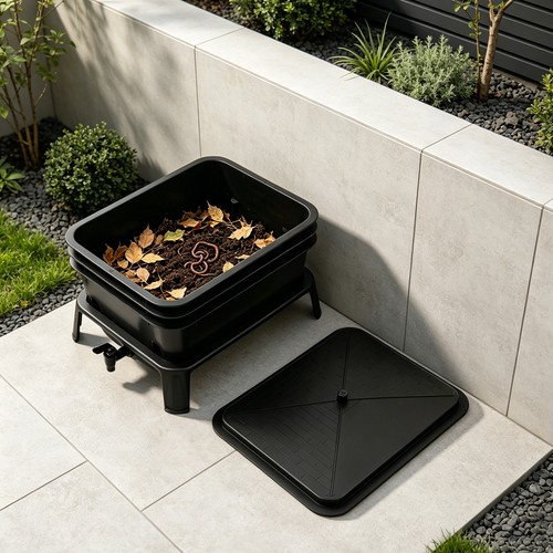 Layer outdoor compost - 3-layer,