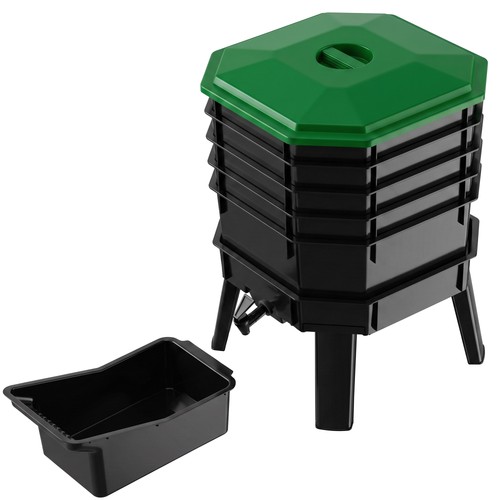 13gal tier worm composter - 5-tier,