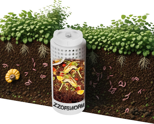Inground worm farm composter - worm,