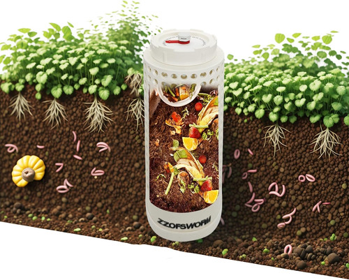 Ground worm compost bin - compost,